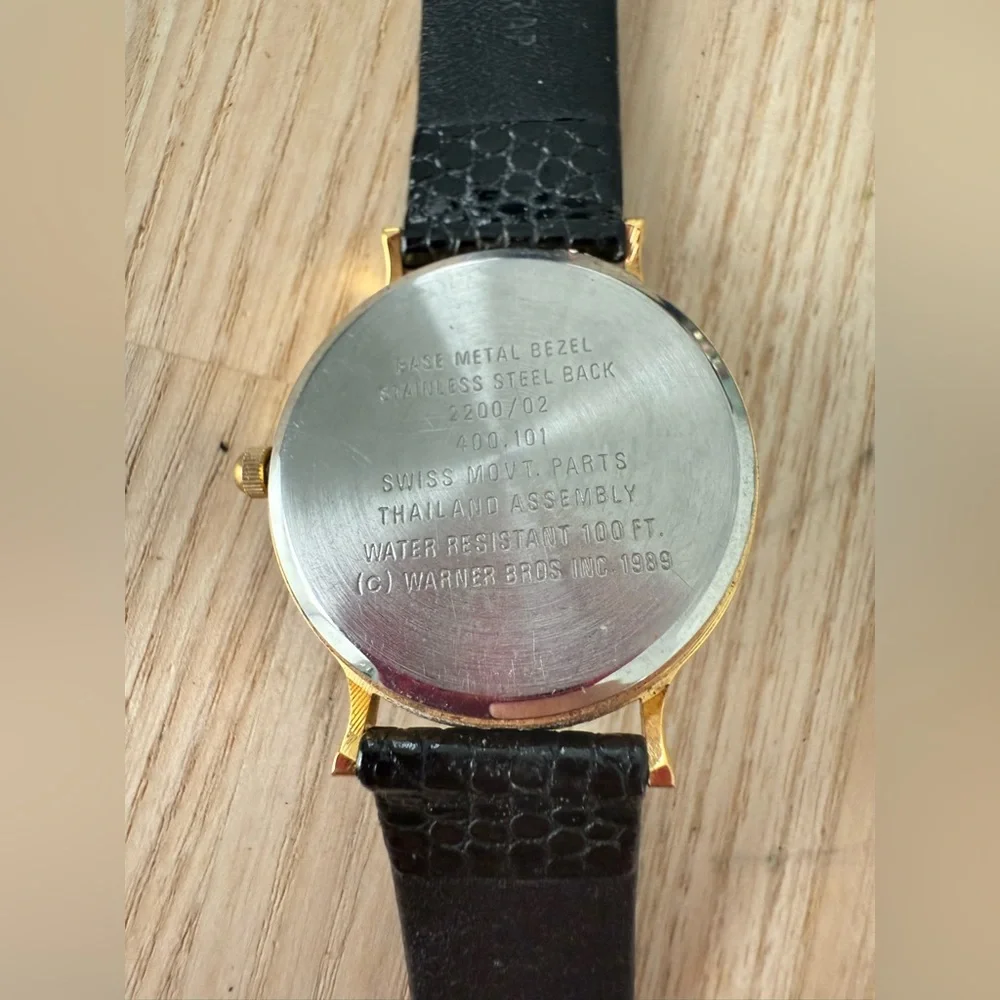 Armitron Warner Bros looney tunes roadrunner watch NEW BATTERY